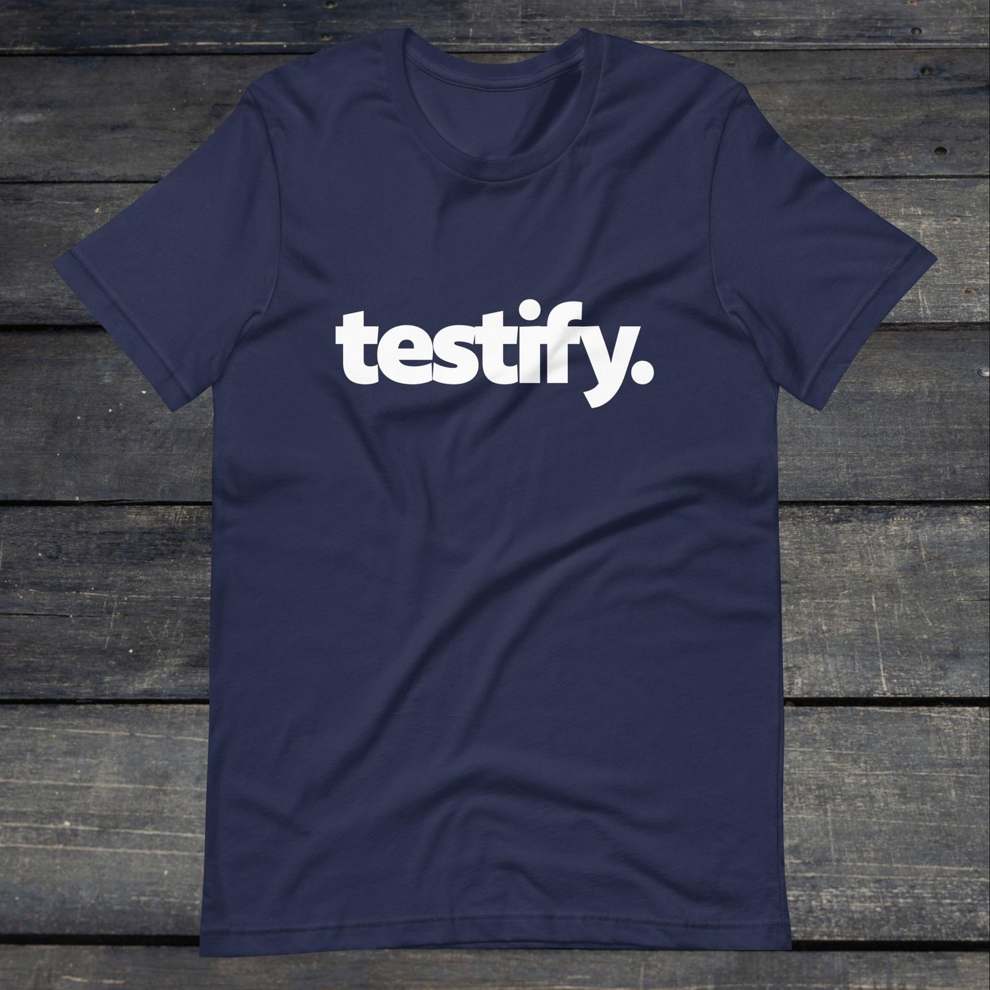 One Word Testify Unisex Tee